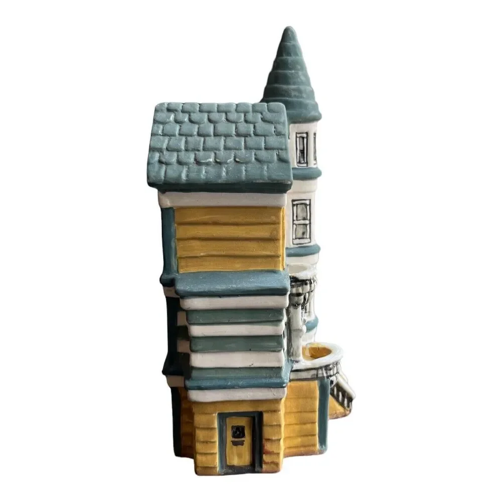 Vintage Van Hill Pottery Mansion Home Figurine